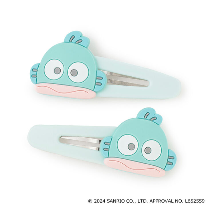 [SANRIO] Mascot Hair Clip,Sax blue, medium image number 1