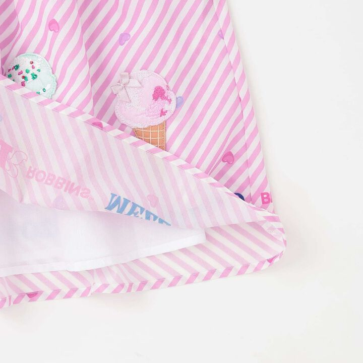 [31 Ice Cream] Docking One-Piece Dress,Red, medium image number 15
