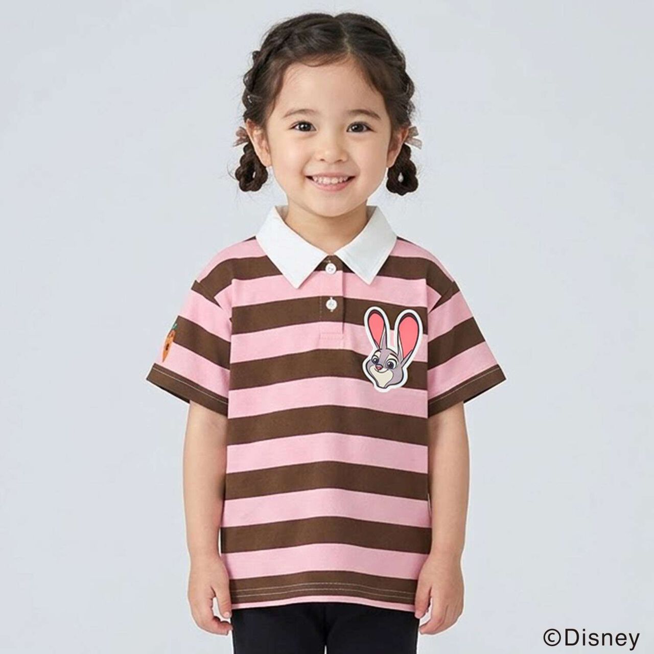 [Zootopia] Polo Shirt,Pink, large image number 0