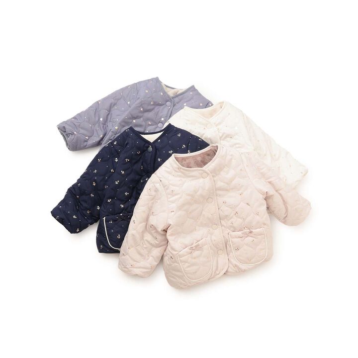 [Link] Foil Print Reversible Jacket,Blue gray, medium image number 27