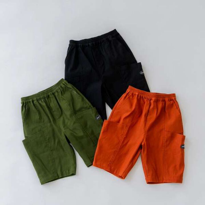 Big Pocket Shorts,Khaki, medium image number 4