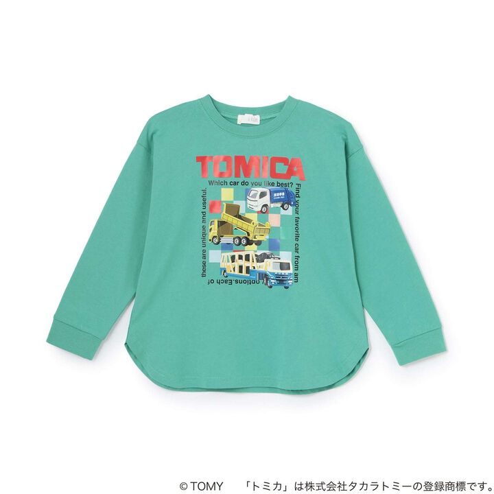 [Tomica] Assorted Print T-Shirt [Kids' Clothing] [Boys],Green, medium image number 15