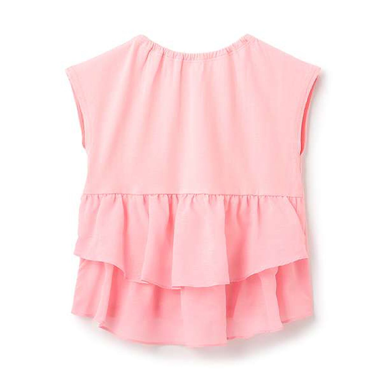 [Restock] Back Frill T-Shirt,Off white, large image number 1