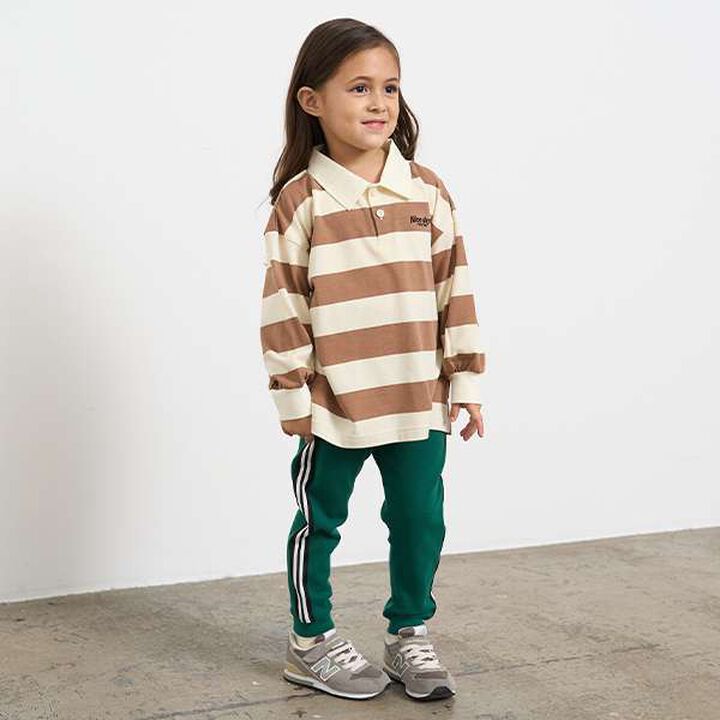 Oversized Silhouette Rugby Shirt,Moss green, medium image number 16