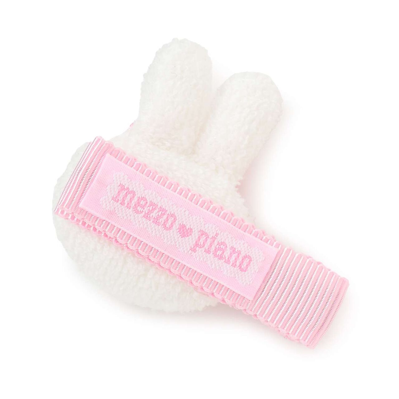 Rabbit Mascot Hair Clip [Made in Japan],White, large image number 1