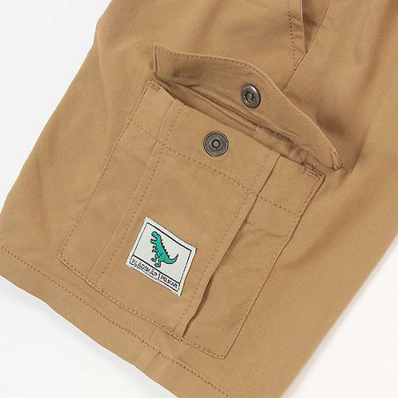 Dinosaur Name 5-Minute Length Cargo Pants,Beige, large image number 6