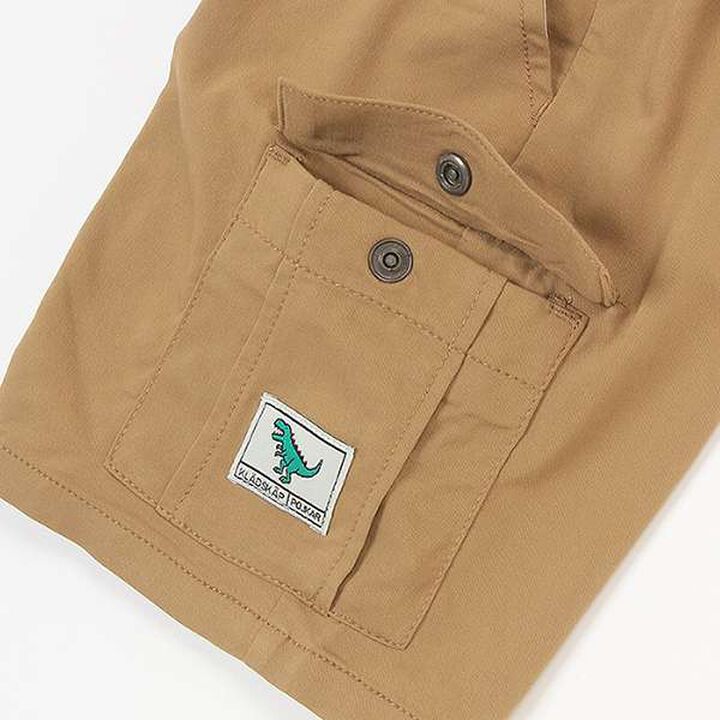 Dinosaur Name 5-Minute Length Cargo Pants,Beige, medium image number 6