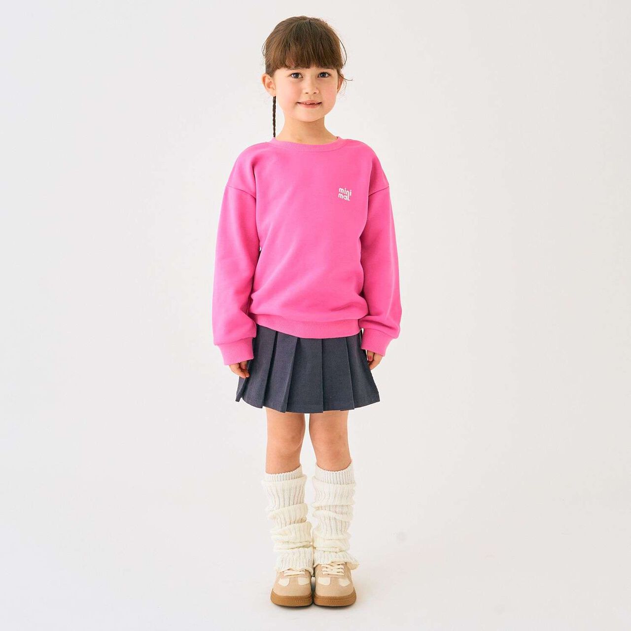 One-Point Fleece Pullover,Top gray, large image number 14