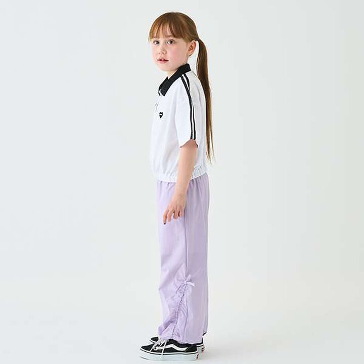 Water-Repellent Drawstring Pants,Lavender, medium image number 11