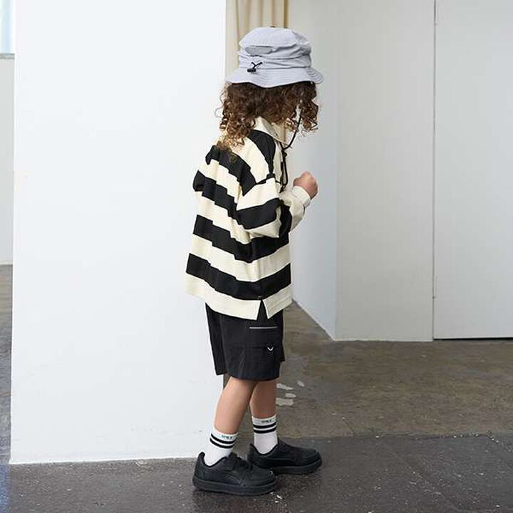 Oversized Silhouette Rugby Shirt,Moss green, medium image number 6