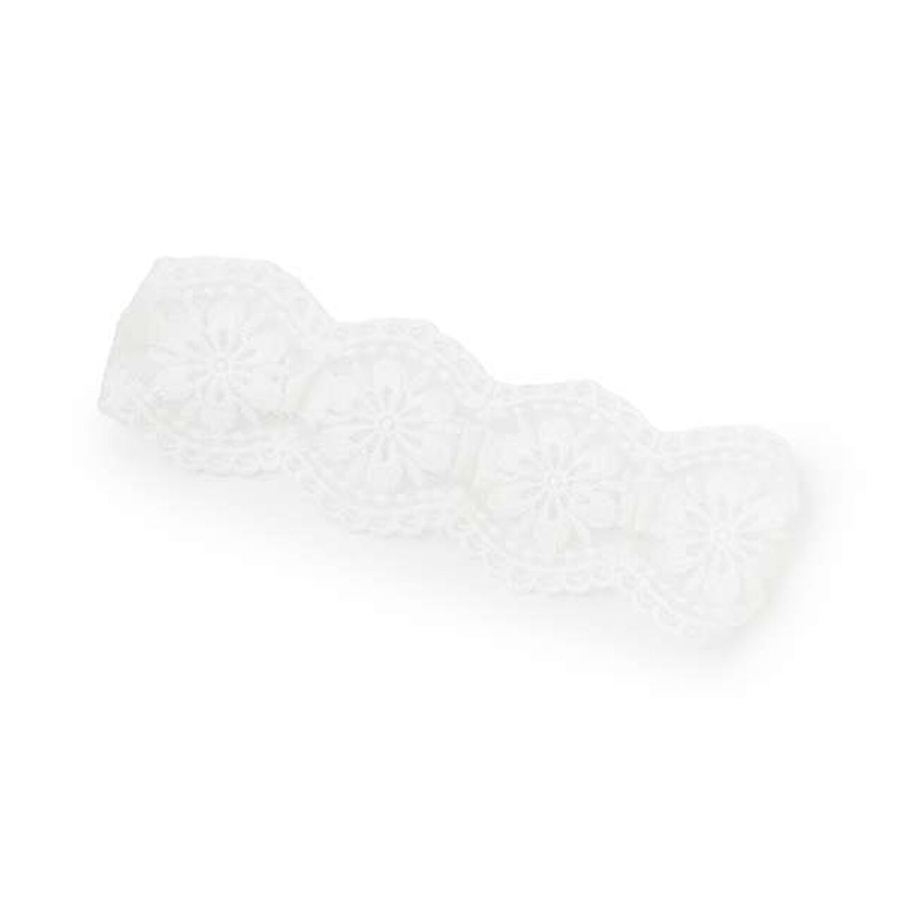 Lace Headband,Pearl white, large image number 3