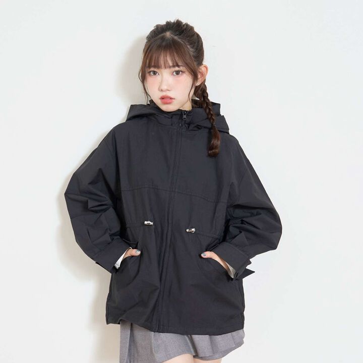 Water-Repellent Mountain Parka,Black, medium image number 6