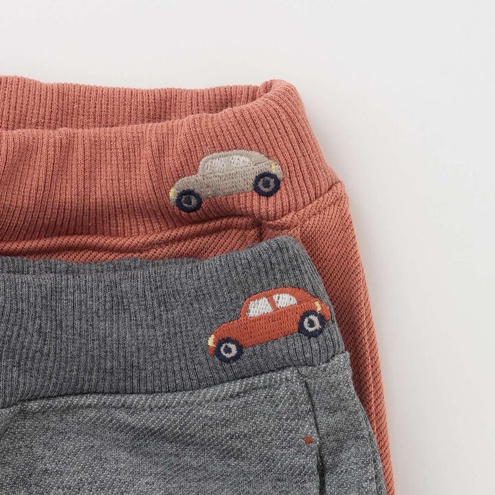 Double-Face Relaxed Pants,Gray, medium image number 8