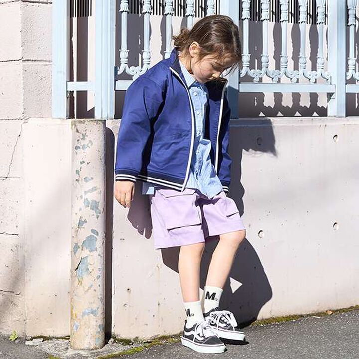 Stand Rib Bomber Jacket,Navy, medium image number 2