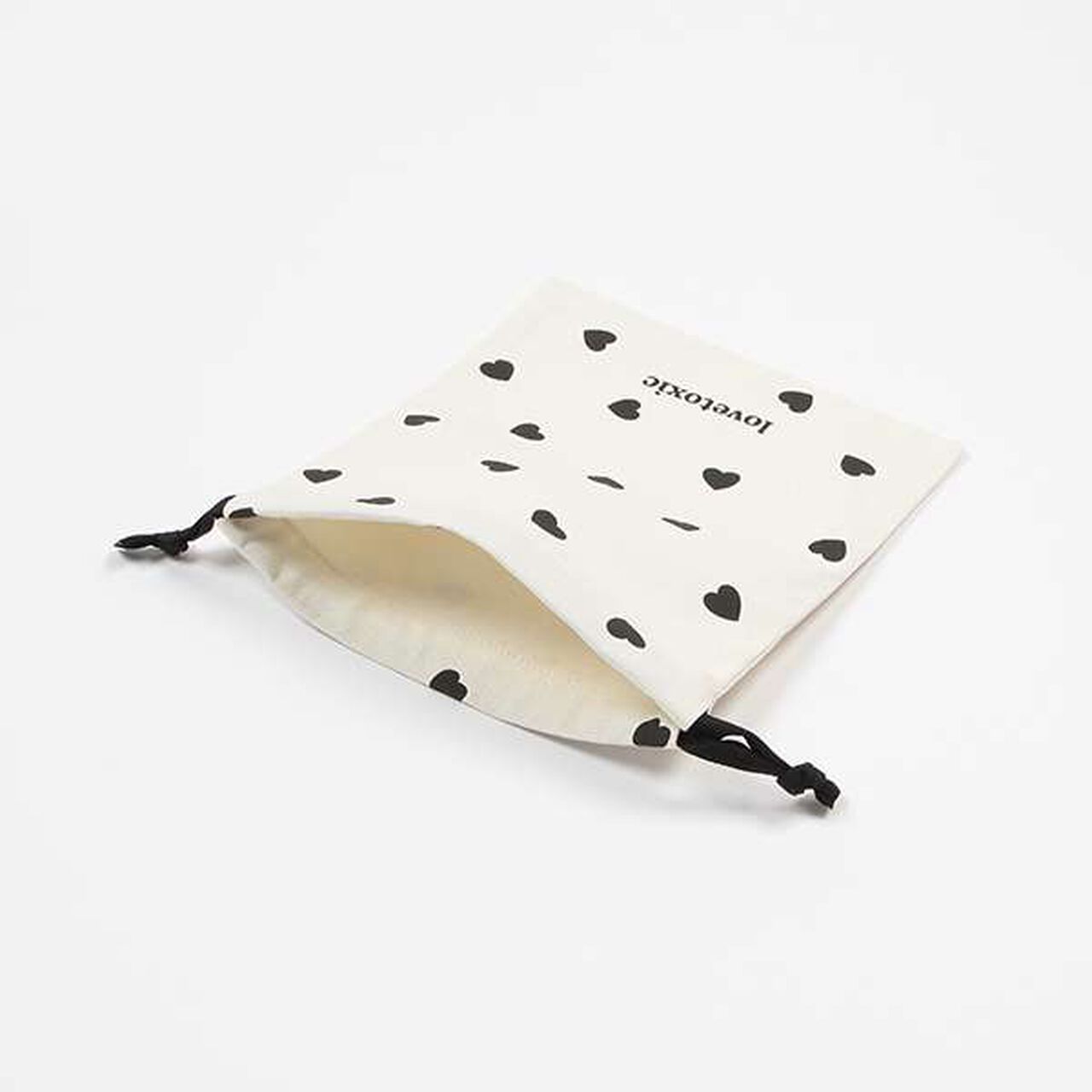 All-Over Pattern Drawstring Pouch,Lavender, large image number 4