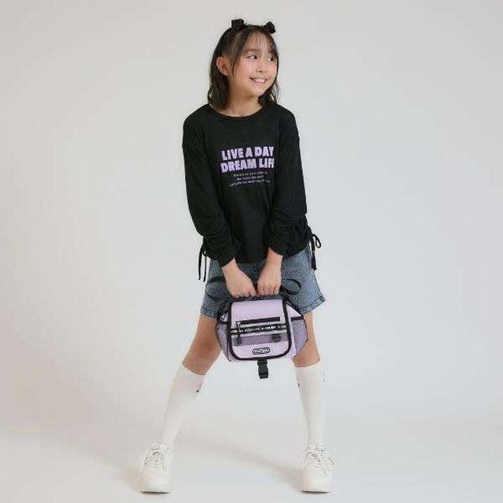 Logo Tape Shoulder,Lavender, medium image number 13