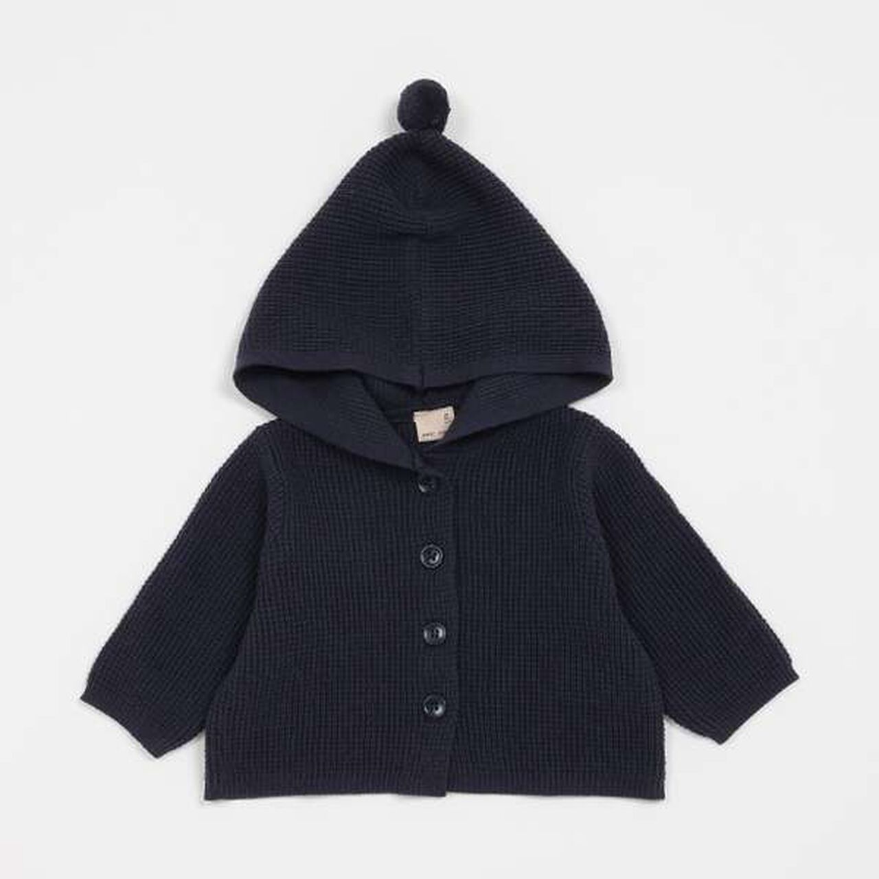 Hooded Cardigan,Light green, large image number 13