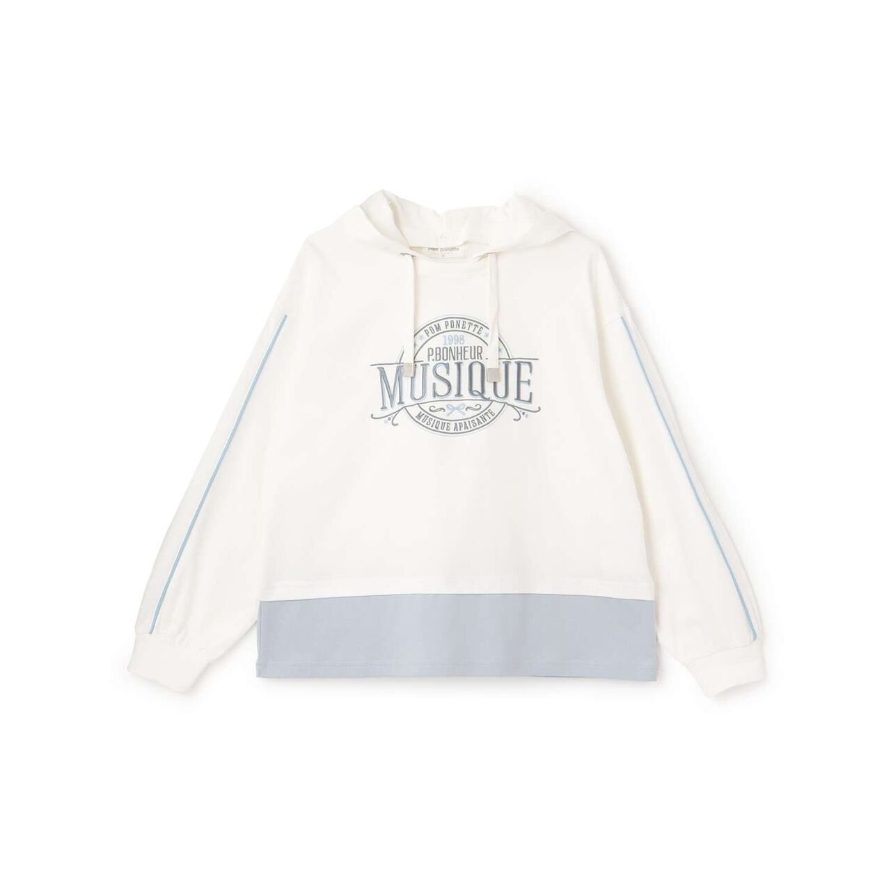 Layered Parka,Off white, large image number 8