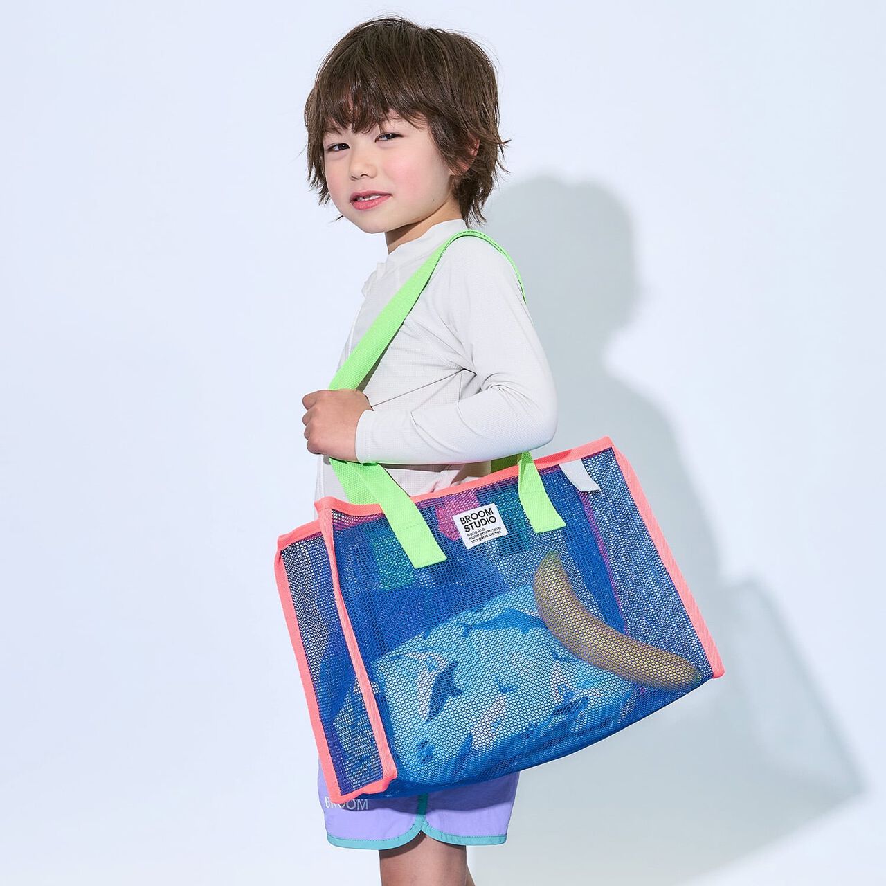 [SWIM] Mesh Bag [Kids' Clothing] [Boys & Girls],Navy, large image number 10