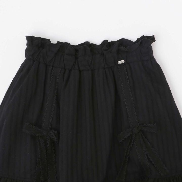 Lace Tiered Skirt,Off white, medium image number 2