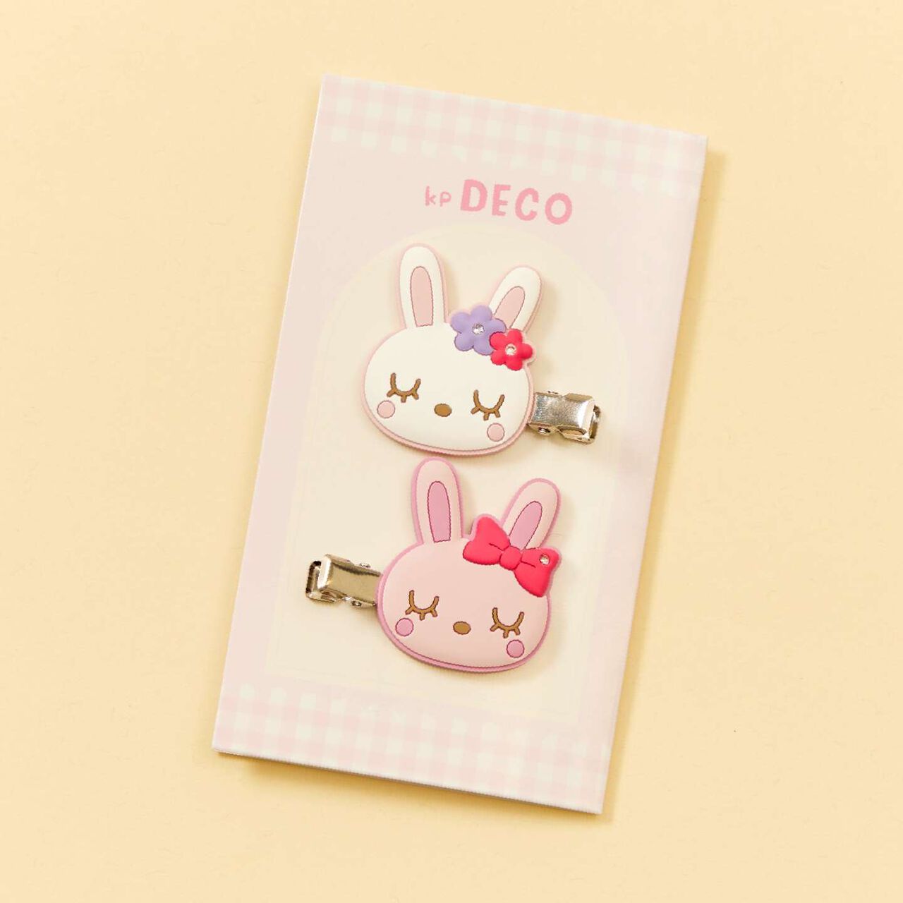 Mimi-chan Hair Clip,Pink, large image number 4