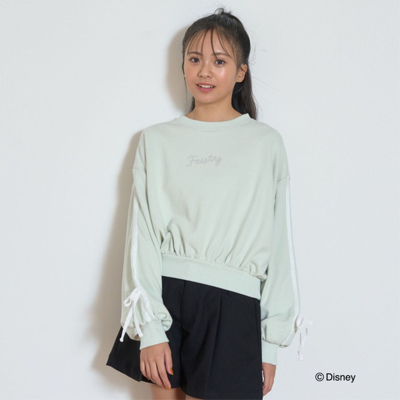 [Disney] Pullover,Light green, large image number 0