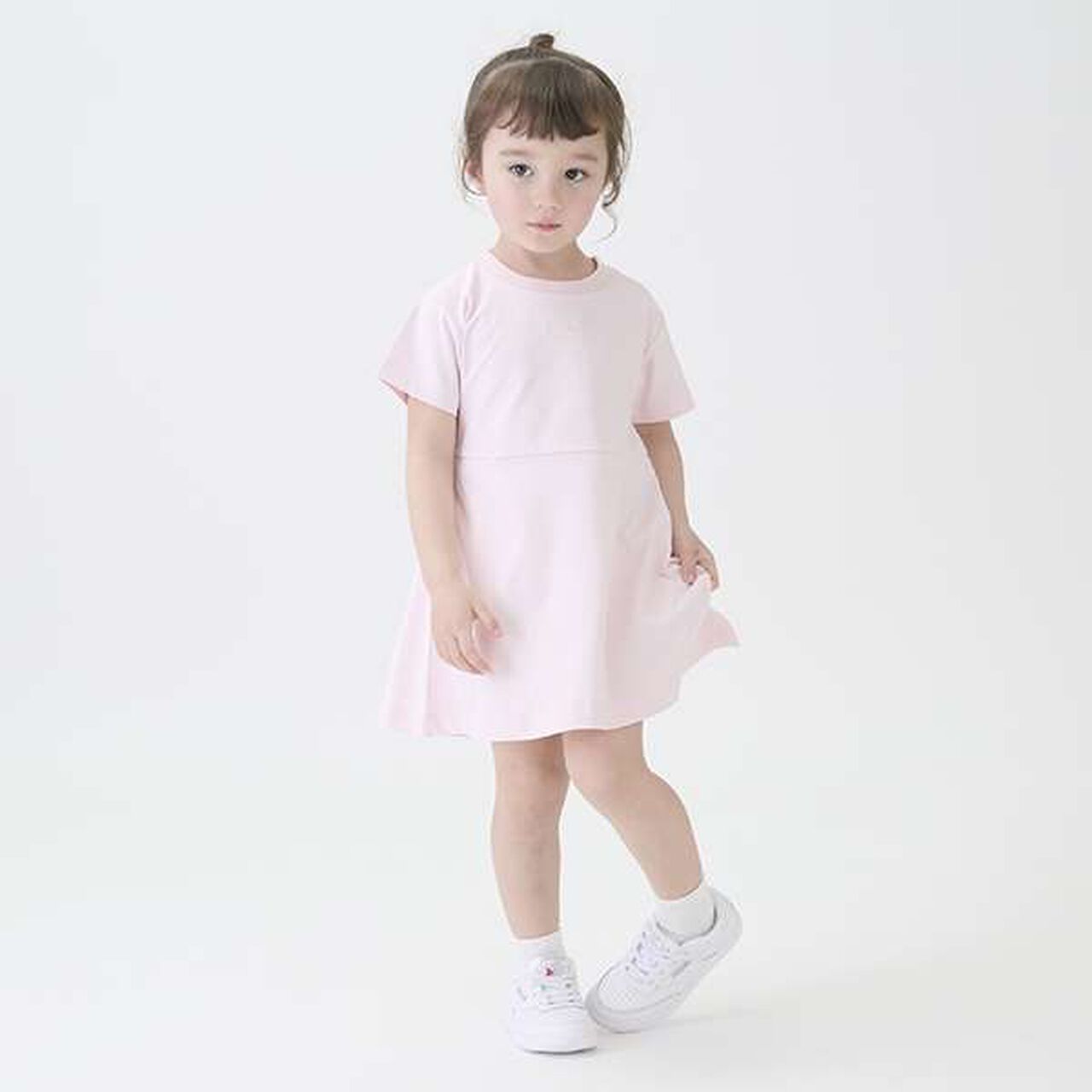 Reebok Cut One-Piece Dress,Light pink, large image number 4