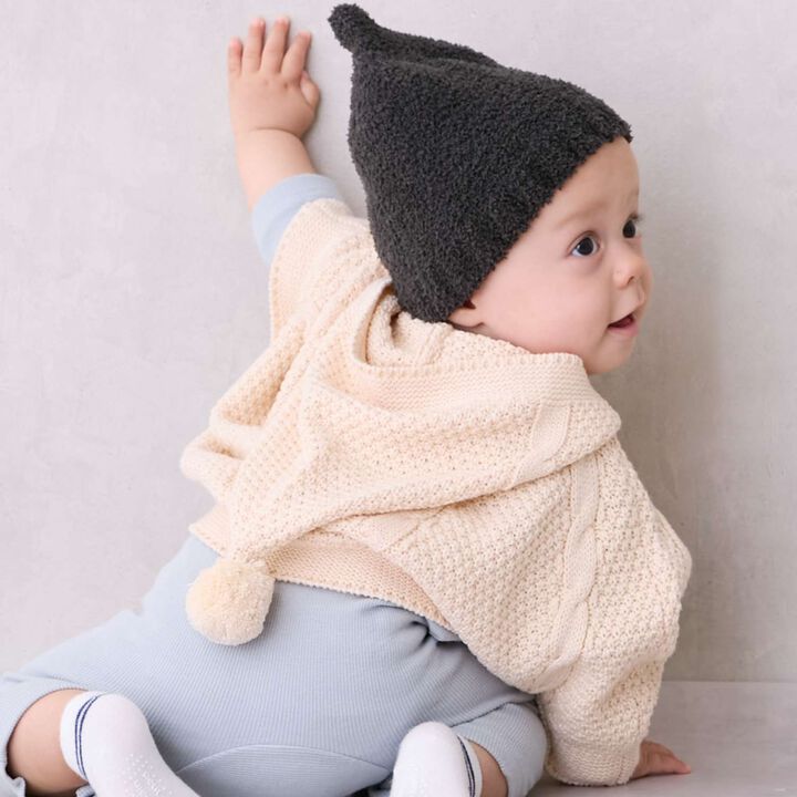 Knit Cape,Ivory, medium image number 7