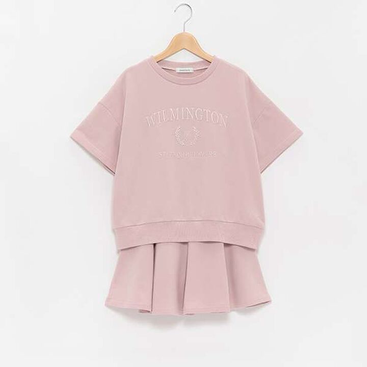 Flared Skirt Set,Black, medium image number 6