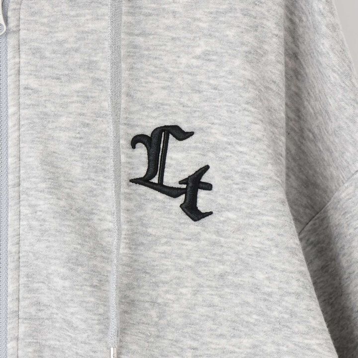 [LTXC/Shaggy Lining] Zip Parka Outfit Set,Top gray, medium image number 14