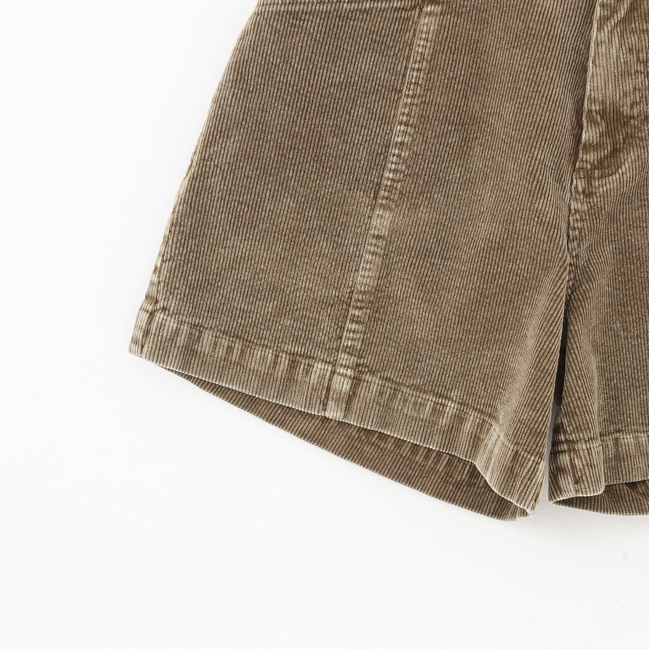 Casual Look Corduroy Shorts,Brown, large image number 17
