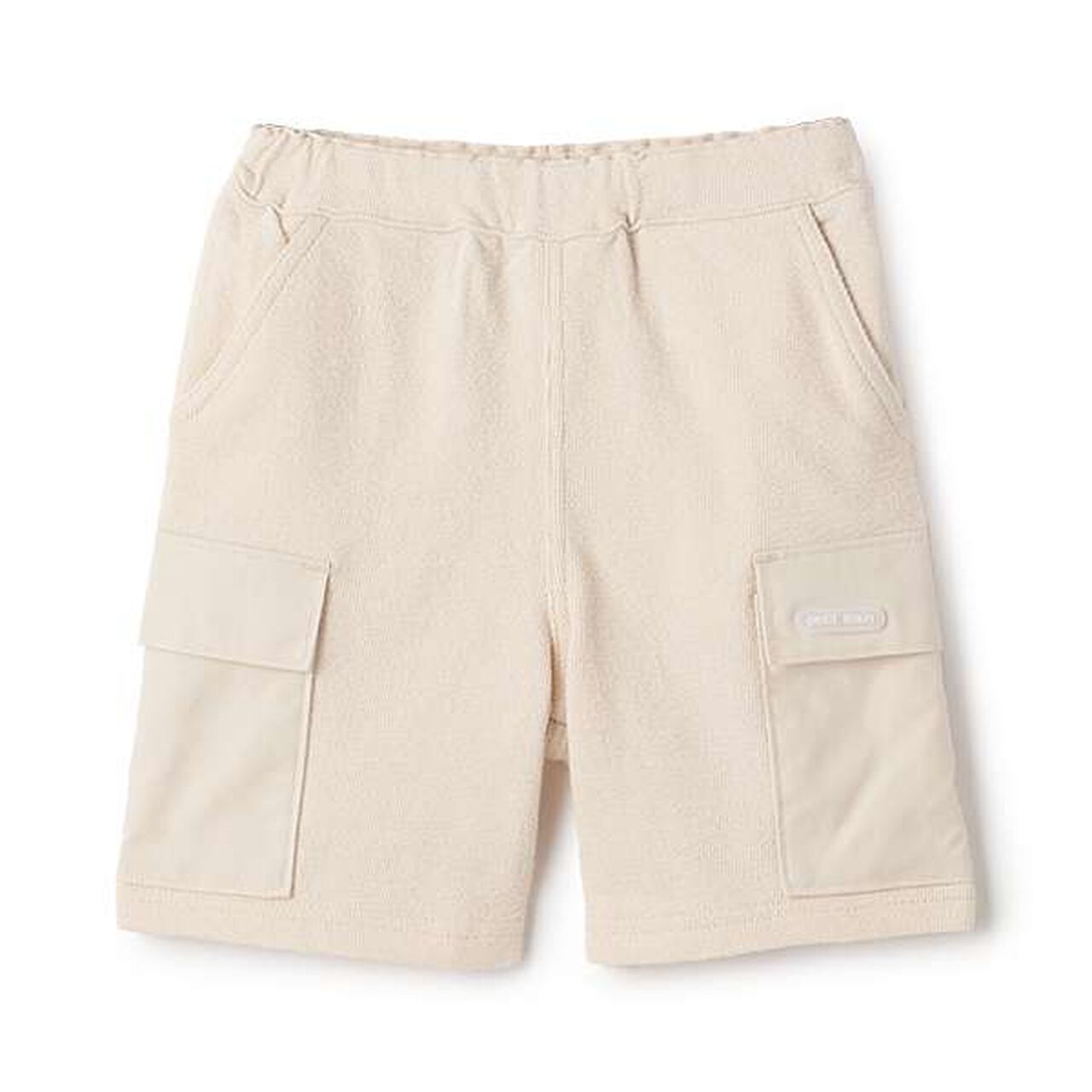 Cut Half Pants with Pockets,Blue, large image number 14