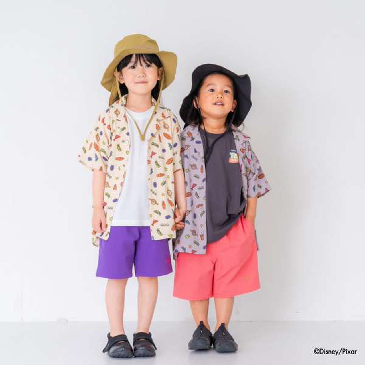 [Matching with Dad Outfit] Disney Kids Toy Story Pattern Shirt,Light gray, large image number 12