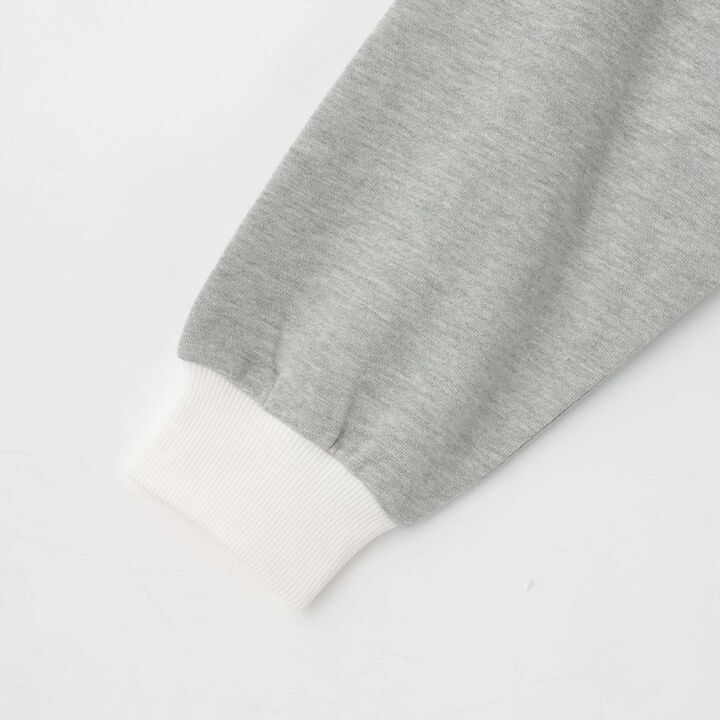 Long-Sleeve Track One-Piece Dress,Black, medium image number 4