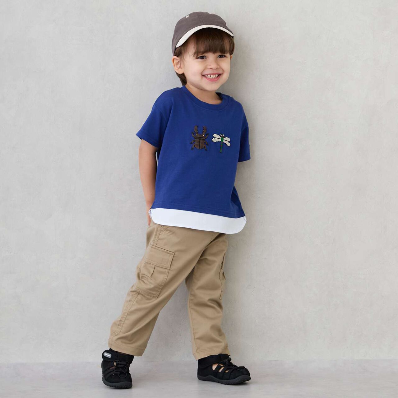 Bi-Color Cap,Mocha tea, large image number 2