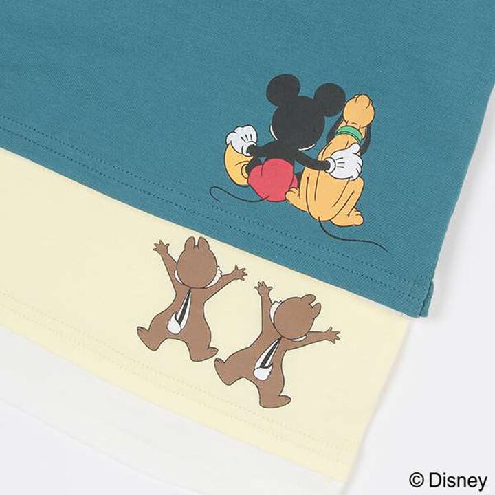 [Disney] Character Motif T-Shirt,Black, medium image number 8