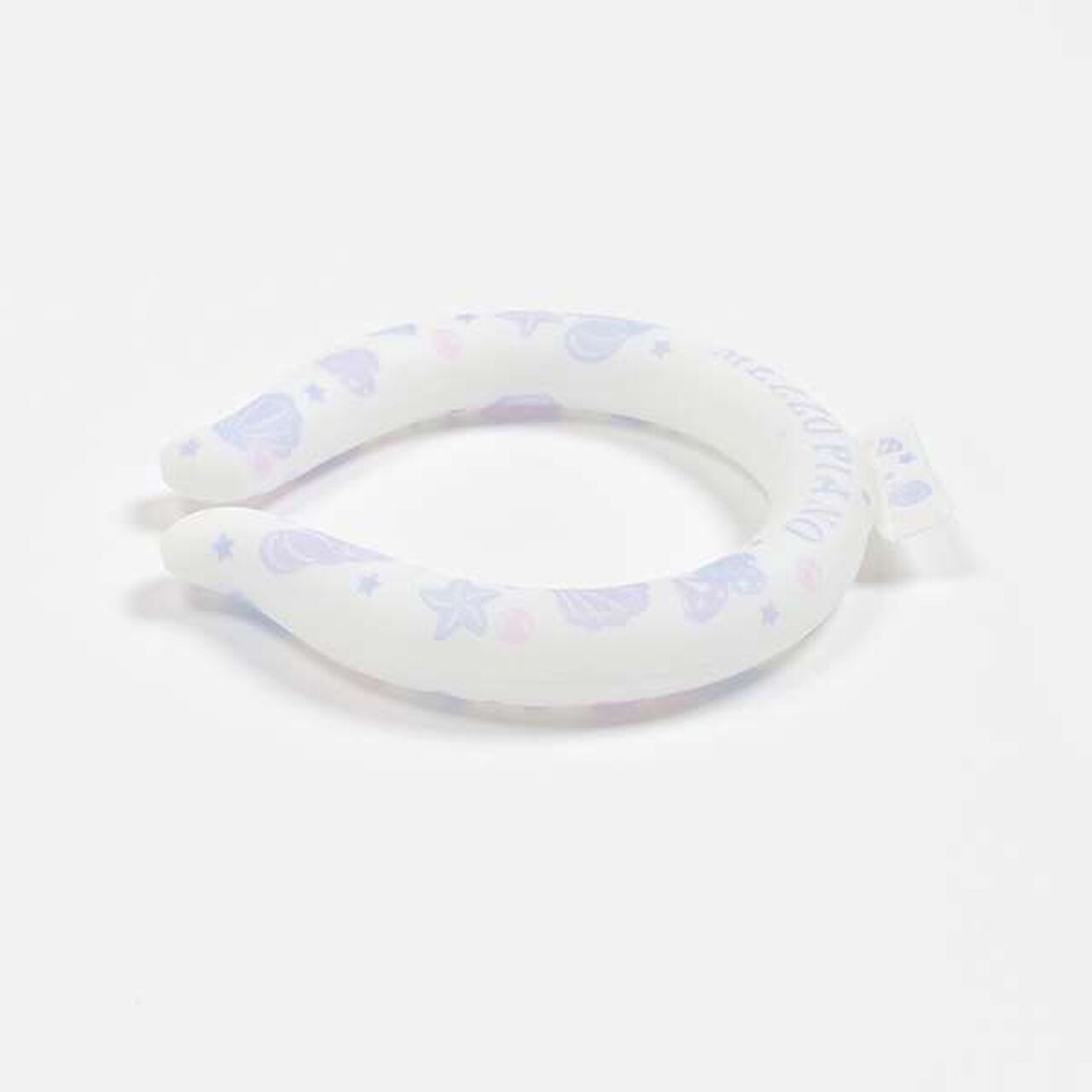 Shell Pattern Neck Cooling Tube,White, large image number 2