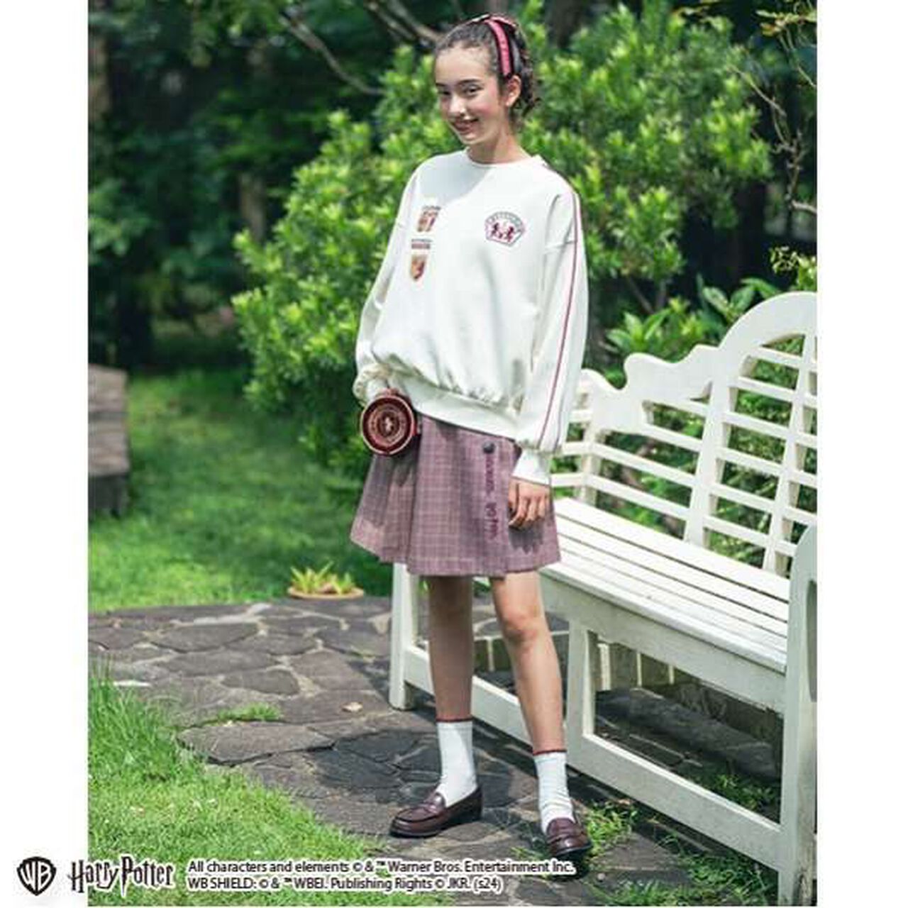 [Harry Potter] Wrap Culottes,Gray, large image number 11