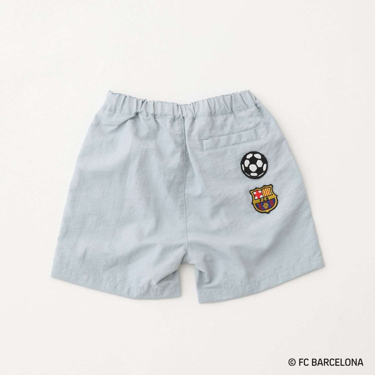 [FC BARCELONA] 布質短褲,淡卡其色, large image number 13