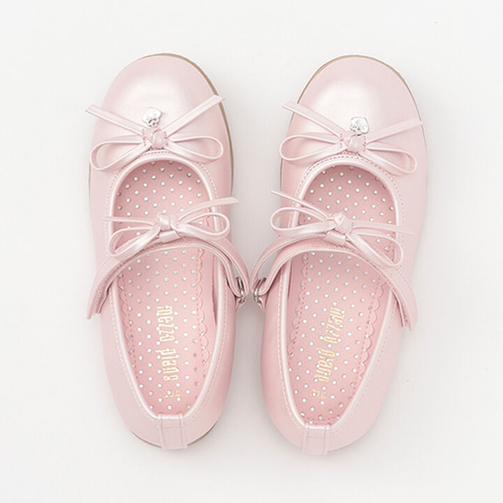 Ribbon Ballet Shoes,Off white, medium image number 2