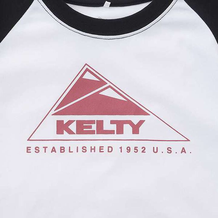 [Cool Touch] KELTY Raglan T-Shirt,Peach, medium image number 7