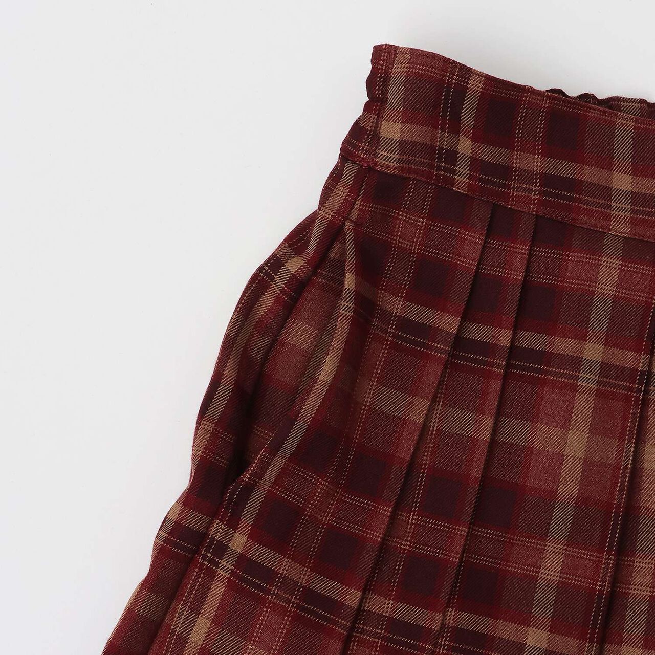 [AMI] Random Pleated Skirt-Pants,Black, large image number 4