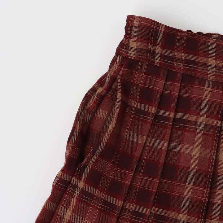 [AMI] Random Pleated Skirt-Pants,Black, medium image number 4