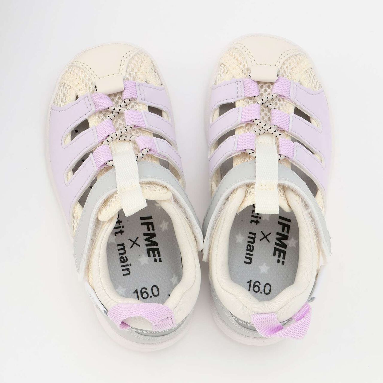 [IFME] Water-Drain Sandals,Lavender, large image number 6