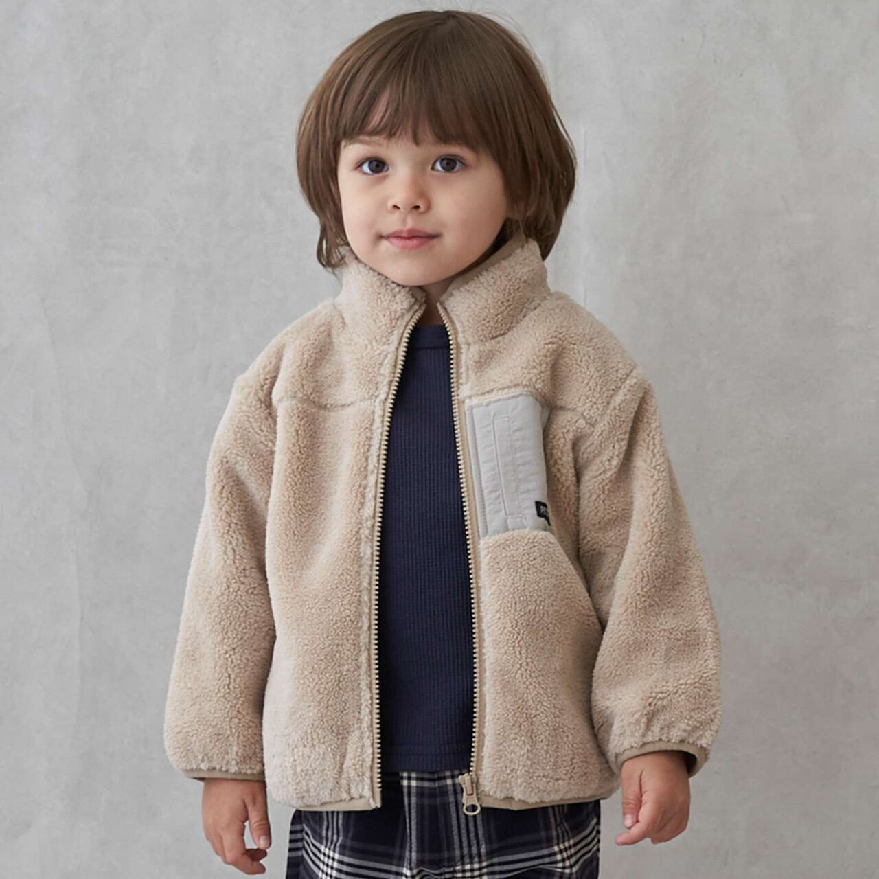 Boa Jacket,Light beige, large image number 1