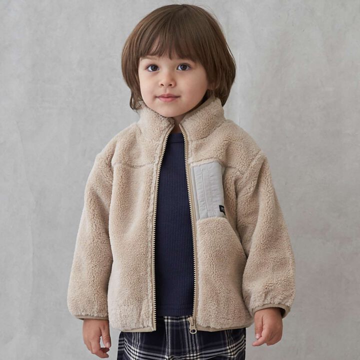 Boa Jacket,Light beige, medium image number 1