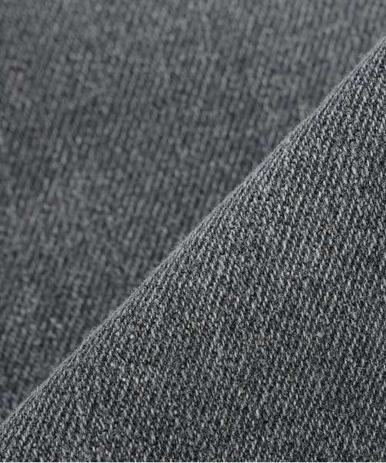 Denim Long Skirt,Gray, large image number 6