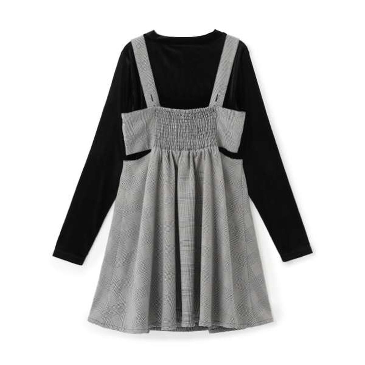 [DHOLIC] Inner Lining Included Jumper Skirt,Mocha tea, large image number 12