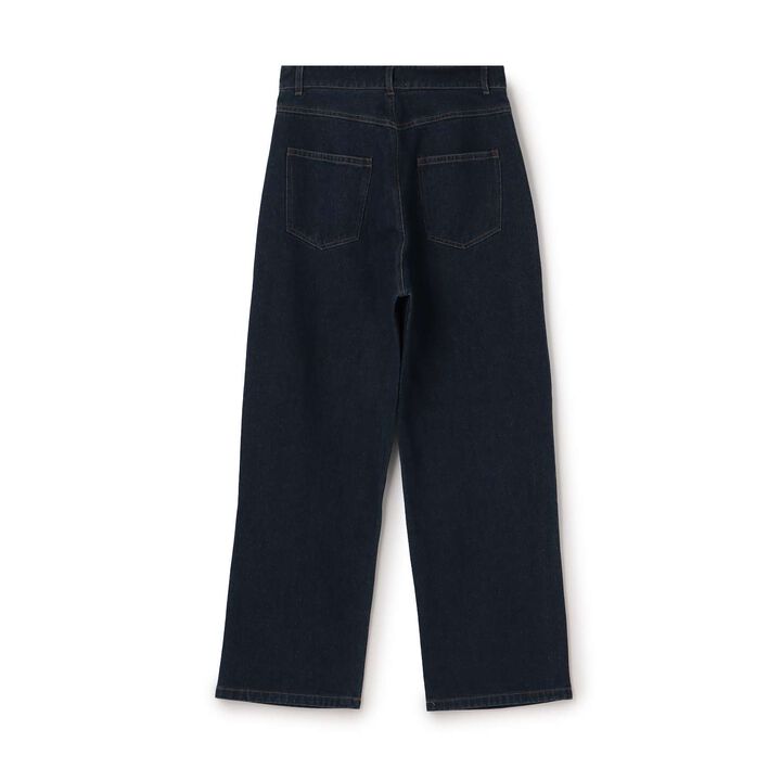 Barrel Leg Denim Pants,Navy, medium image number 8