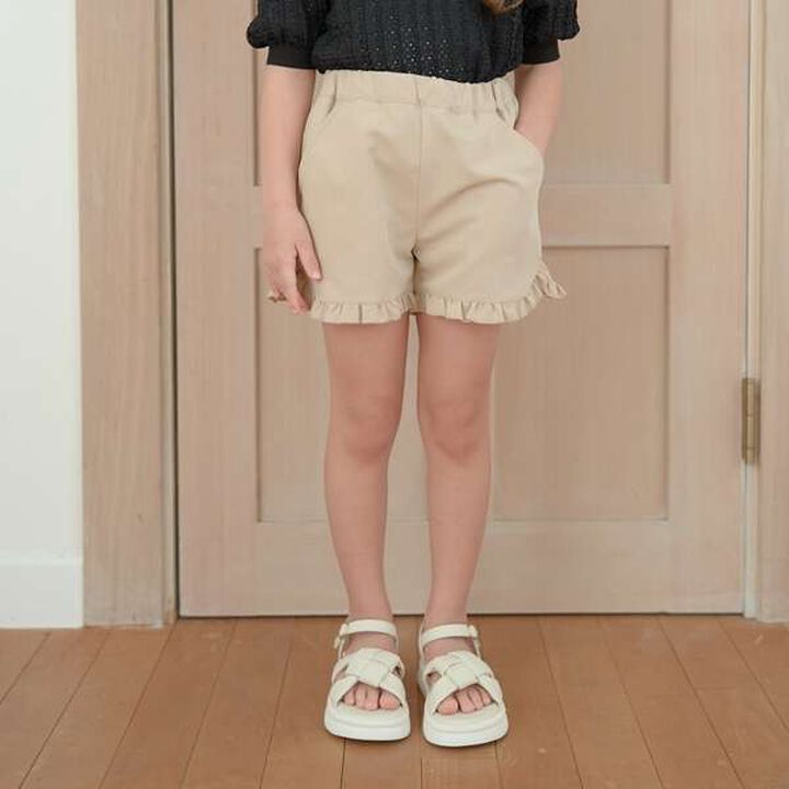 Frill Hem Shorts,Ivory, medium image number 21